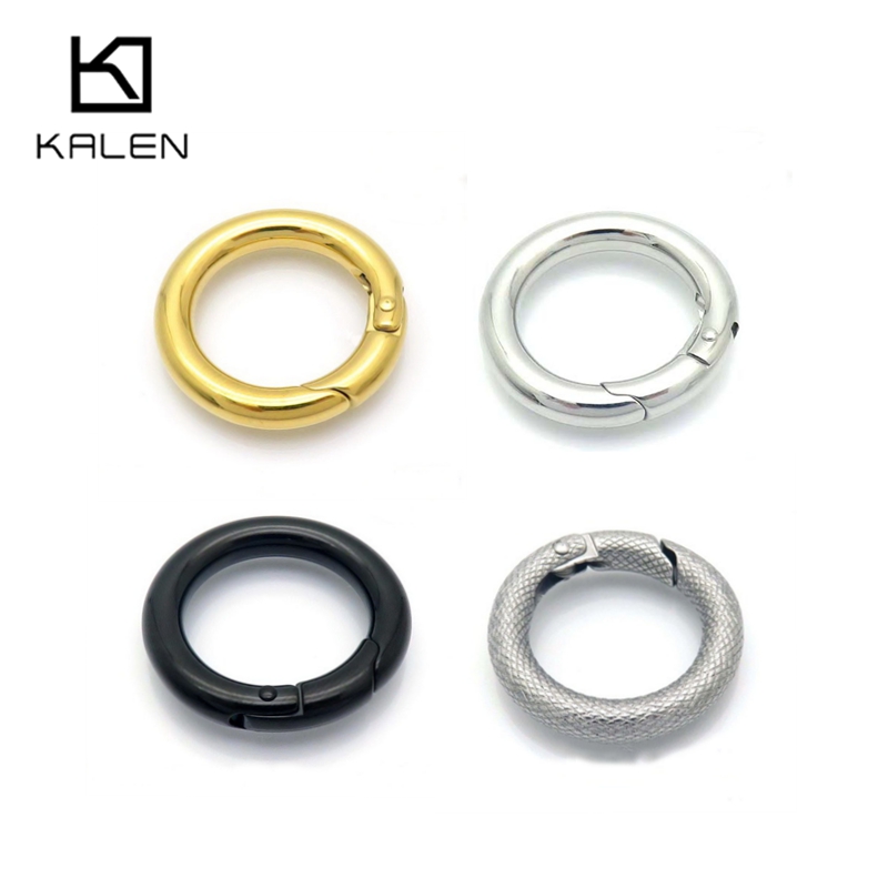 Jewelry Making Rings - KALEN Edelstahl DIY-Verschluss in glänzendem Goldton