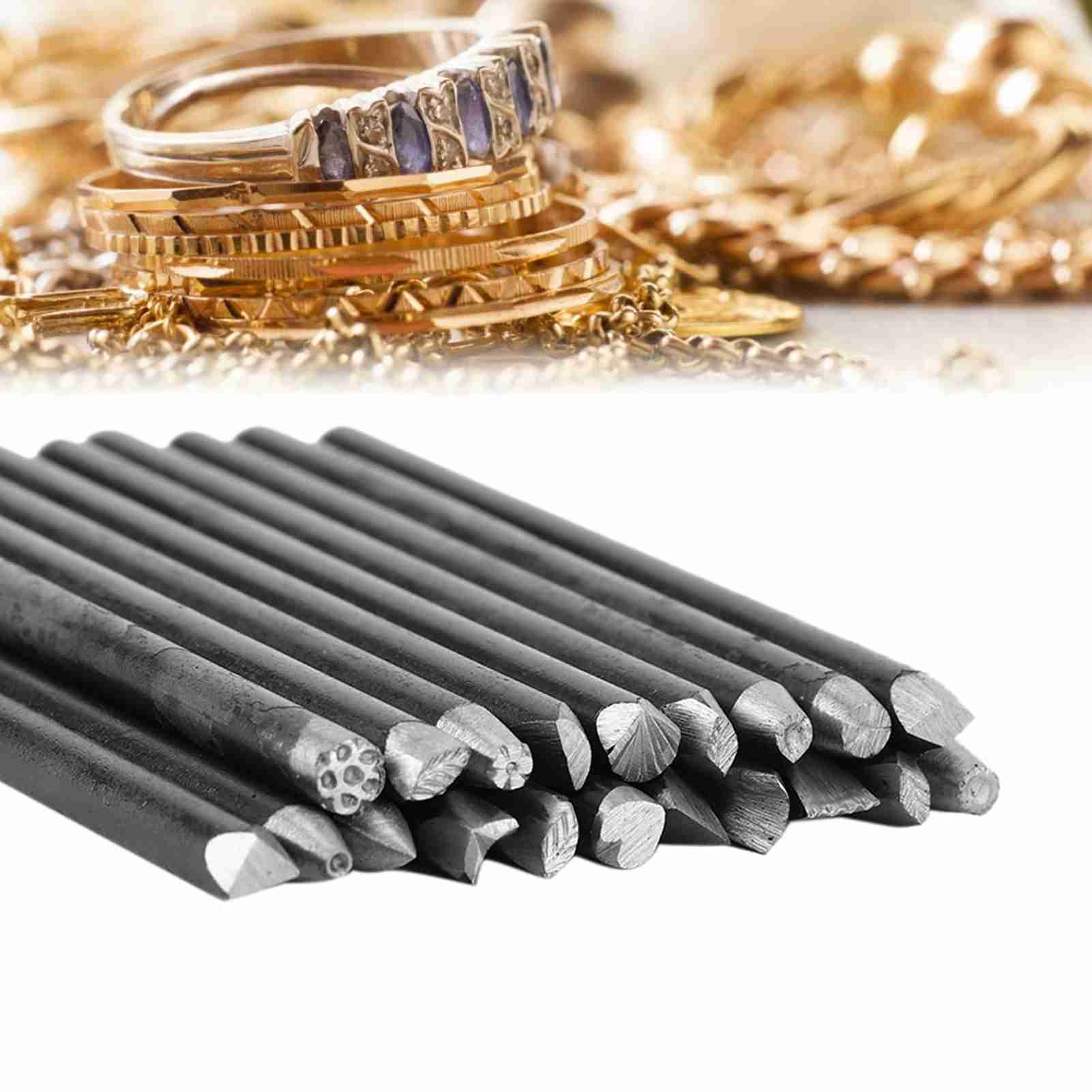 Jewelry Making Anvil - 16-teiliges/20-teiliges Amboss-Meißel-Ausrüstungsset für die Schmuckverarbeitung, Herstellung