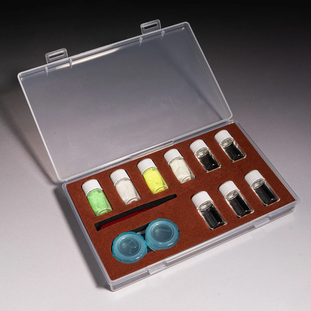 Jewelry Making Anvil - 4-Farben-Profi-Uhr, leuchtendes fluoreszierendes Pulver, Uhrenreparatur-Werkzeug-Set, Werkzeug