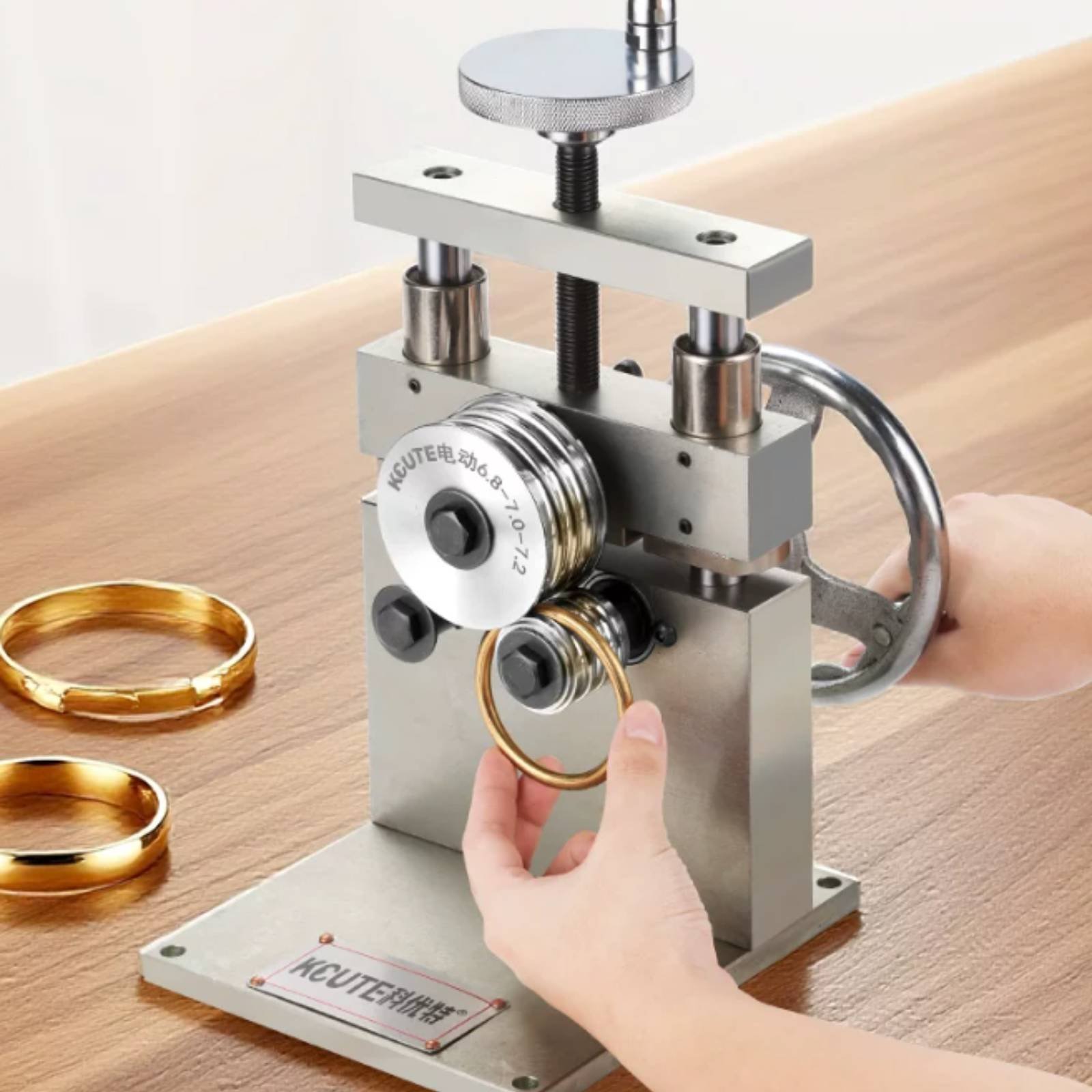 Jewelry Making Anvil - Manuelle Armreif-Formmaschine Multifunktionales Band- und Armband-Biegewerkzeug
