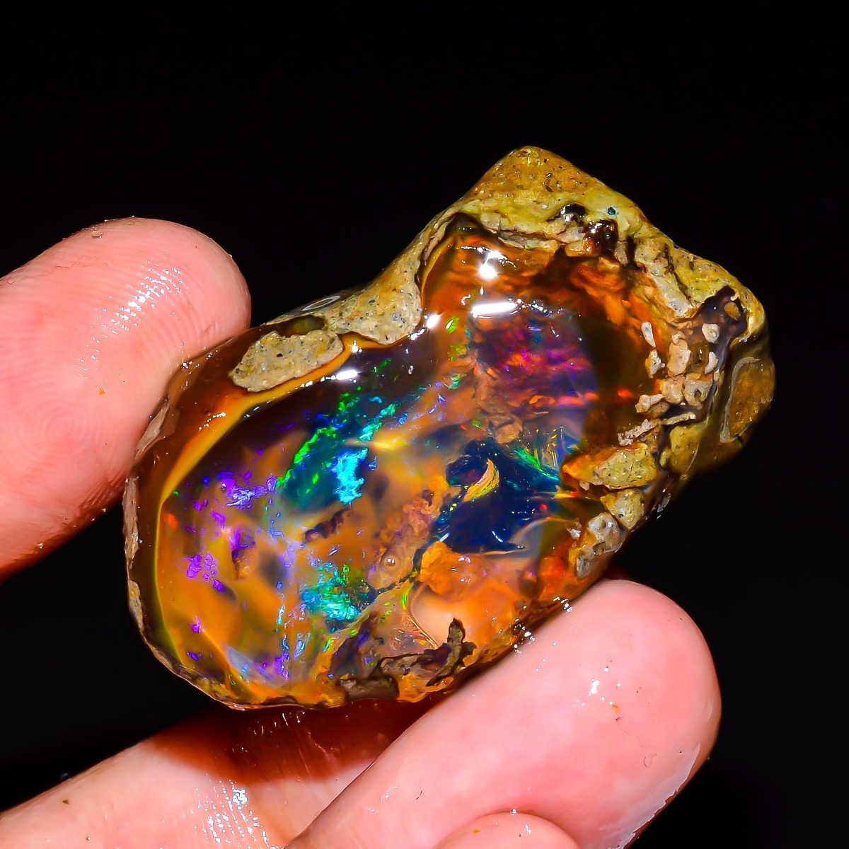 Natürlicher Äthiopischer Opal  – Jewelry Making Raw Materials Bewertung und Preis