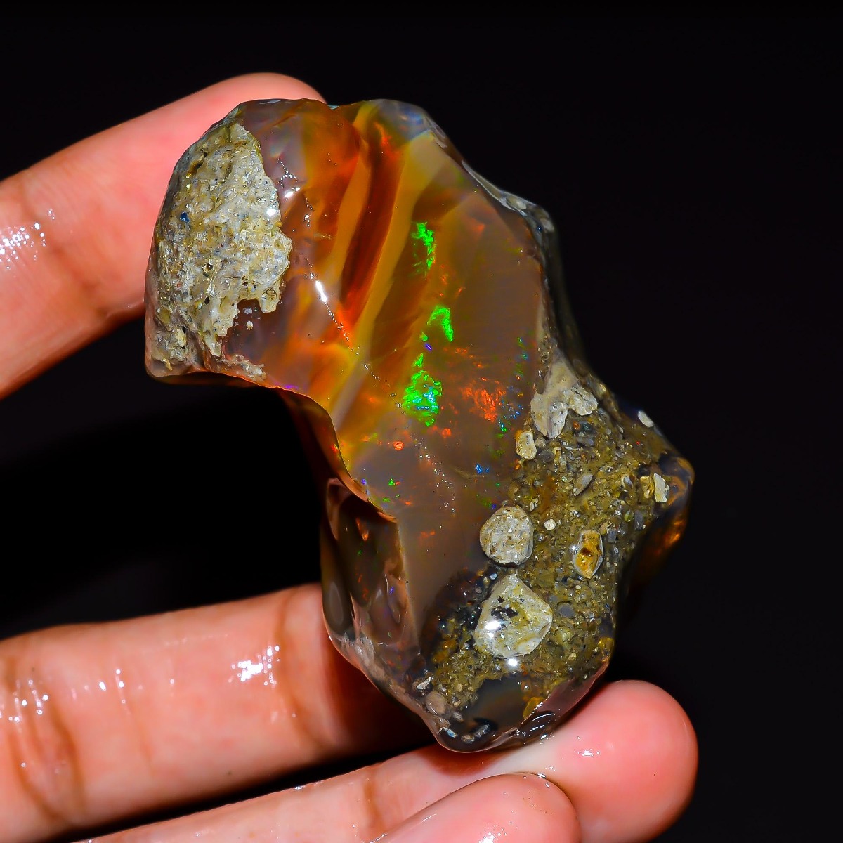 Natürlicher Äthiopischer Opal  – Jewelry Making Raw Materials Bewertung und Preis