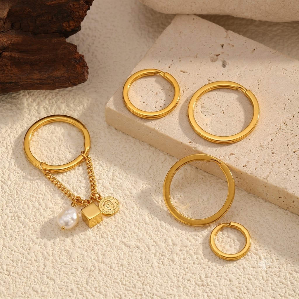 10 Stück Edelstahl 15-32mm Run – Jewelry Making Rings Bewertung und Preis