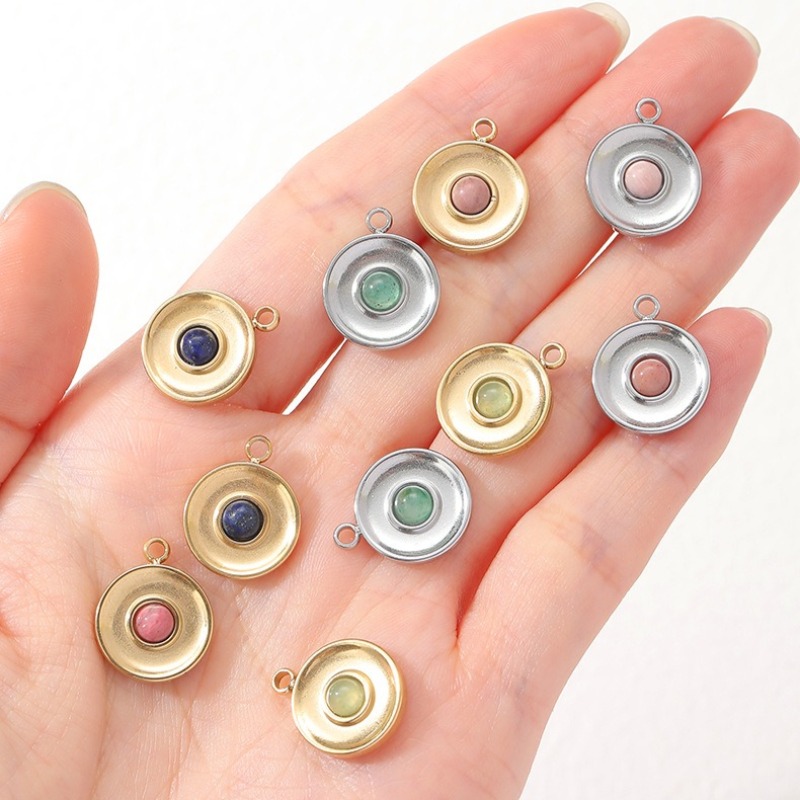 6 Stück Mini-Stein-Cabochon-An – Jewelry Making Michaels Bewertung und Preis