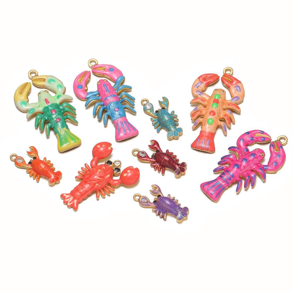 4er-Set Edelstahl-Hummer-Anhän – Jewelry Making For 5 Year Old Bewertung und Preis
