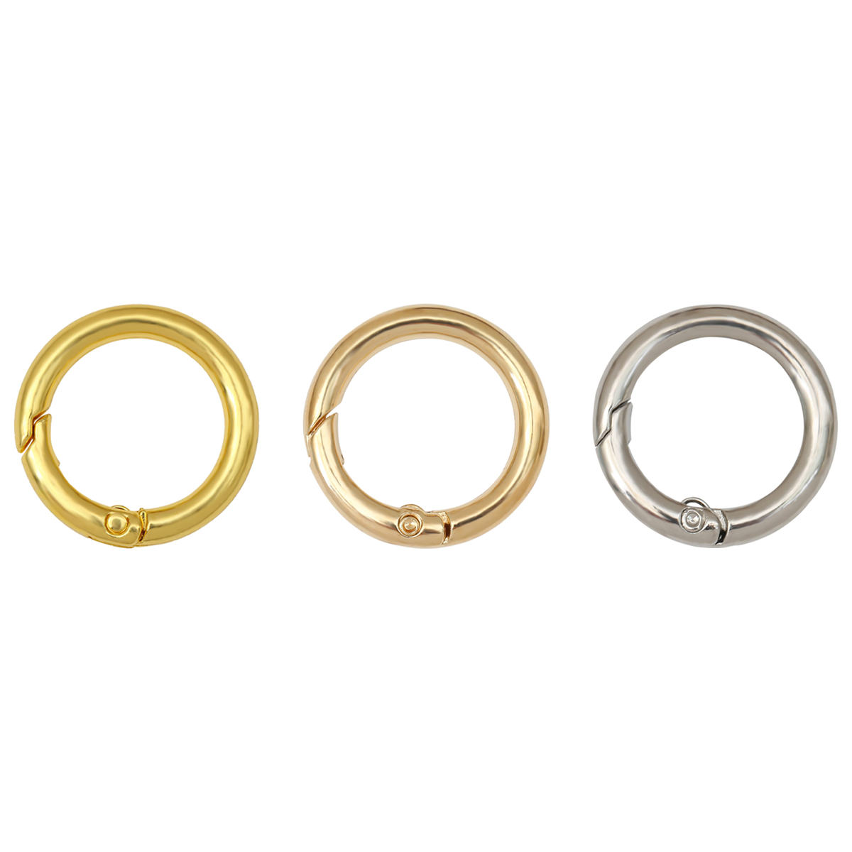5 Stück/Set Metall O-Ring Fede – Jewelry Making Rings Bewertung und Preis