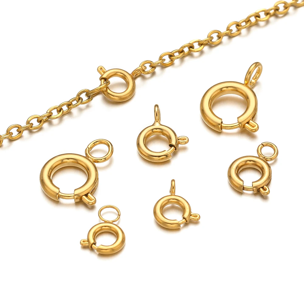 10 Stück Edelstahl Federringve – Jewelry Making Rings Bewertung und Preis