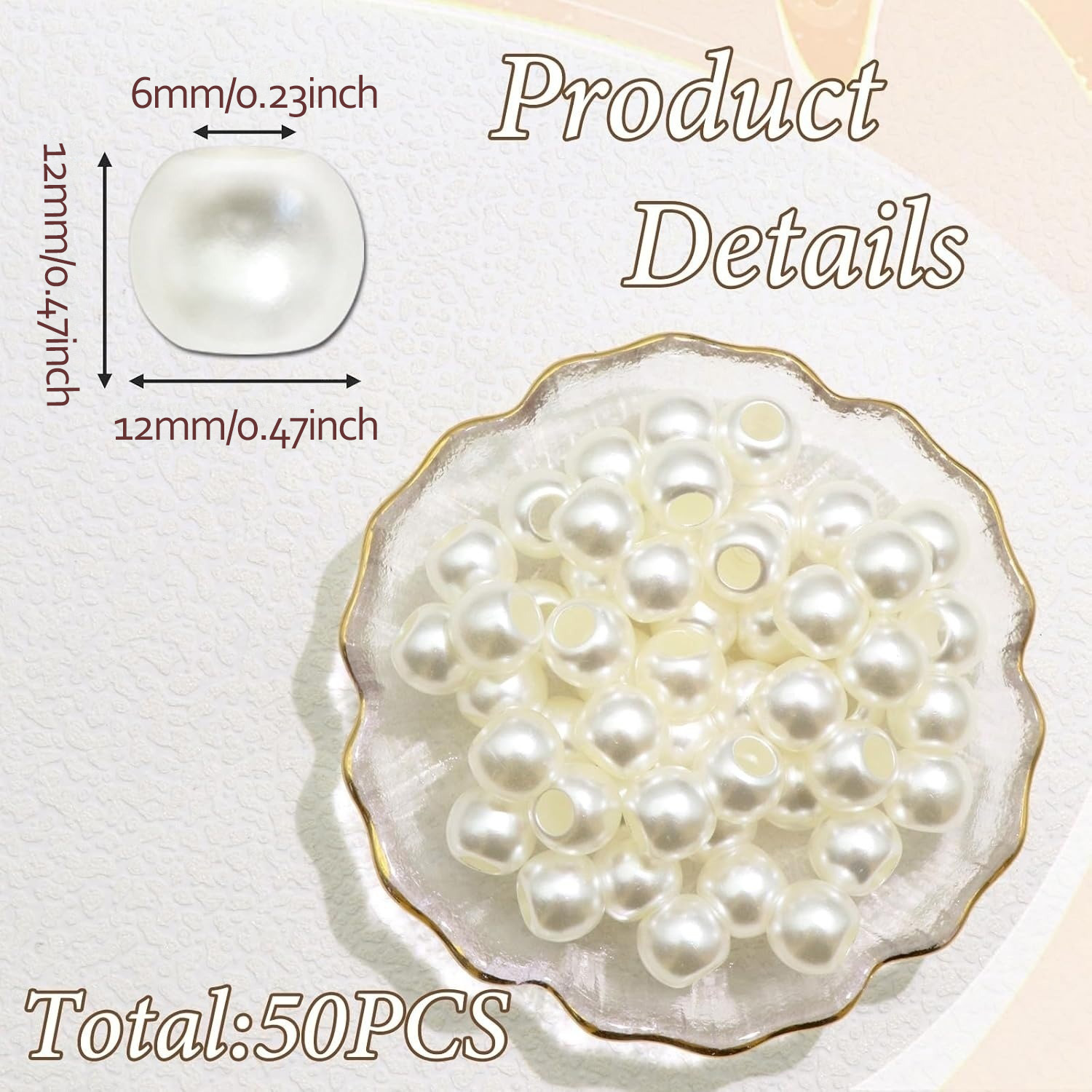 50PCS Haarperlen für Zöpfe Per – Seed Bead Tube Bewertung und Preis