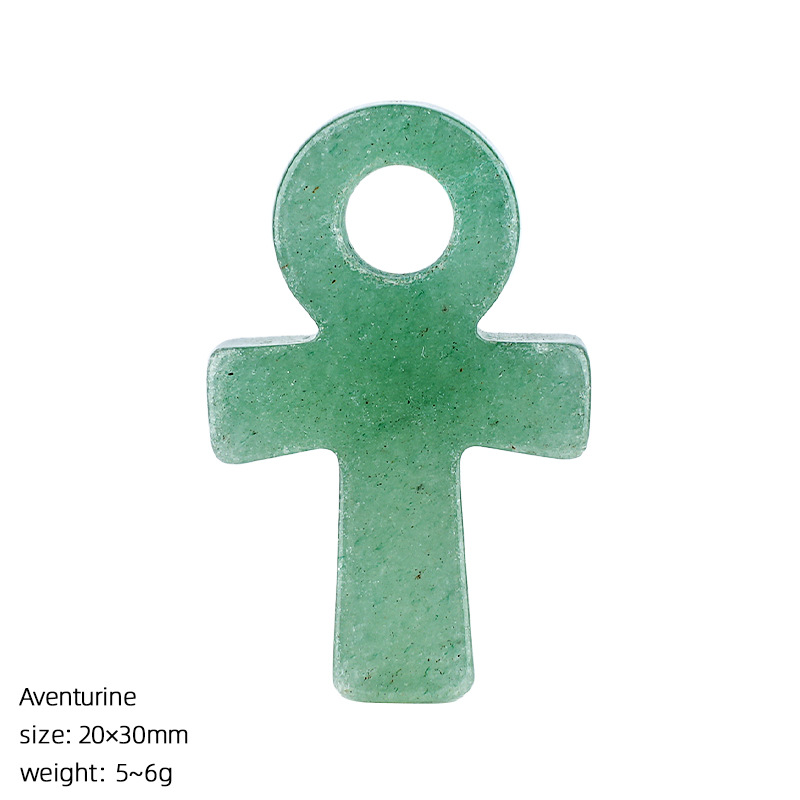 Grüner Aventurin Ankh-Kreuz-An – Jewelry Making Michaels Bewertung und Preis