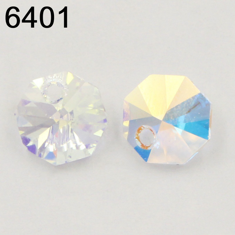 6401 achteckige Anhängerkrista – Jewelry Making At Home Bewertung und Preis