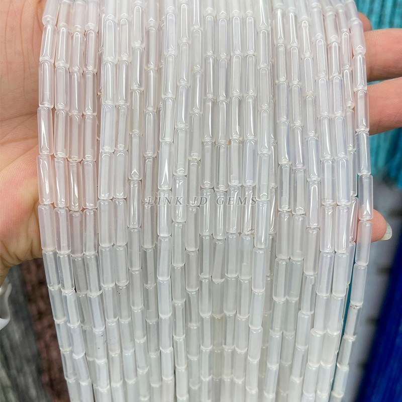 4*13mm Natürliche Achat Aventu – Seed Bead Tube Bewertung und Preis