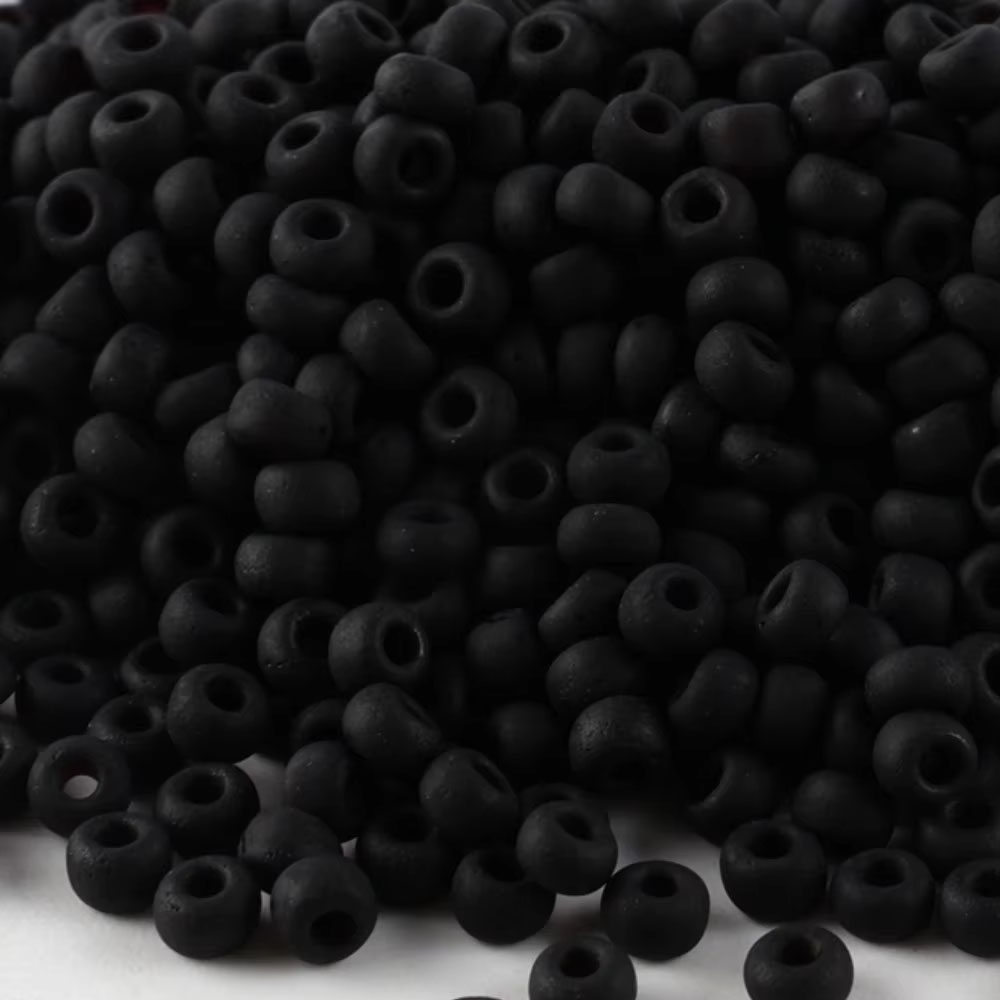 Hochwertige matte schwarze und – Seed Bead Tube Bewertung und Preis