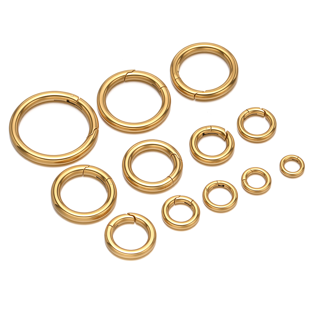 2 Teile/los Runde Federverschl – Jewelry Making Accessories Bewertung und Preis