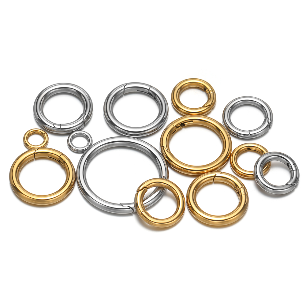 2 Teile/los Runde Federverschl – Jewelry Making Accessories Bewertung und Preis