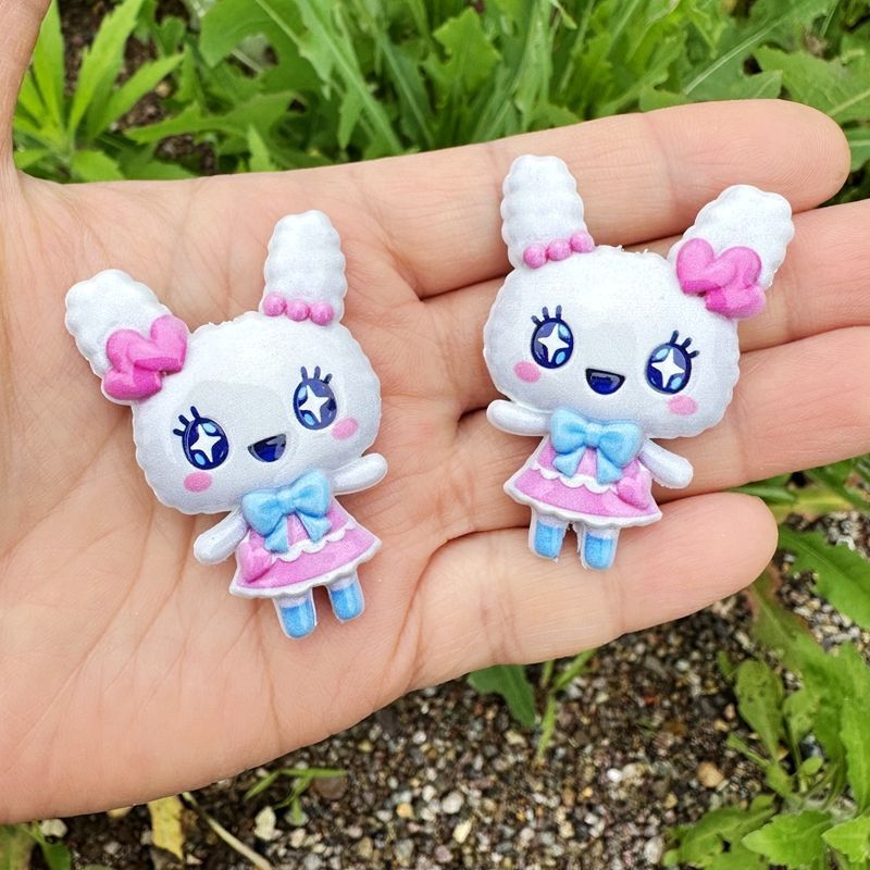 45mm Cartoon-Tamagotchi doppel – Jewelry Making Accessories Bewertung und Preis