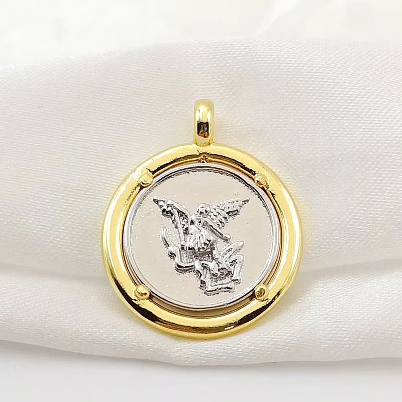 Vergoldete Erzengel Saint Mich – Jewelry Making Michaels Bewertung und Preis