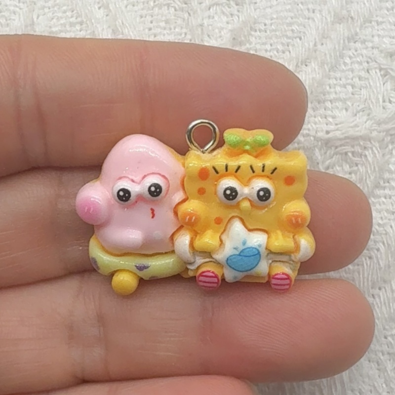 10 Stück Cartoon-Harzanhänger, – Jewelry Making Accessories Bewertung und Preis